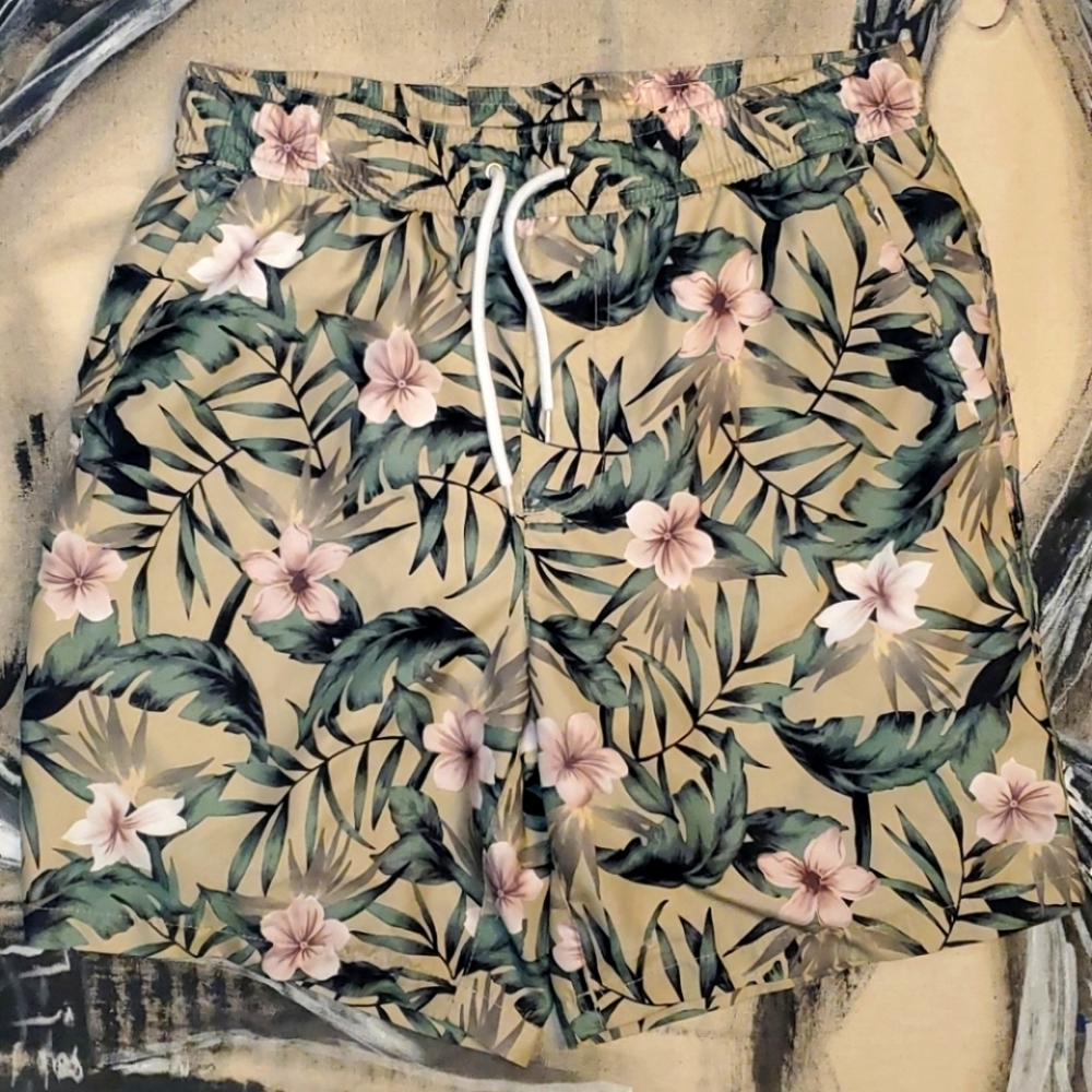 Forever 21 mens swim trunks